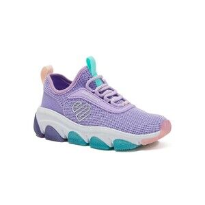 Justice Sneakers Girls 5 Lilac Purple Athletic Shoes